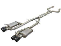 aFe Power 49-34078-B MACH Force-Xp 3 in. 304 Stainless Steel Cat-Back Exhaust System - (w/Black Tip) for 2016–2019 Cadillac Ats