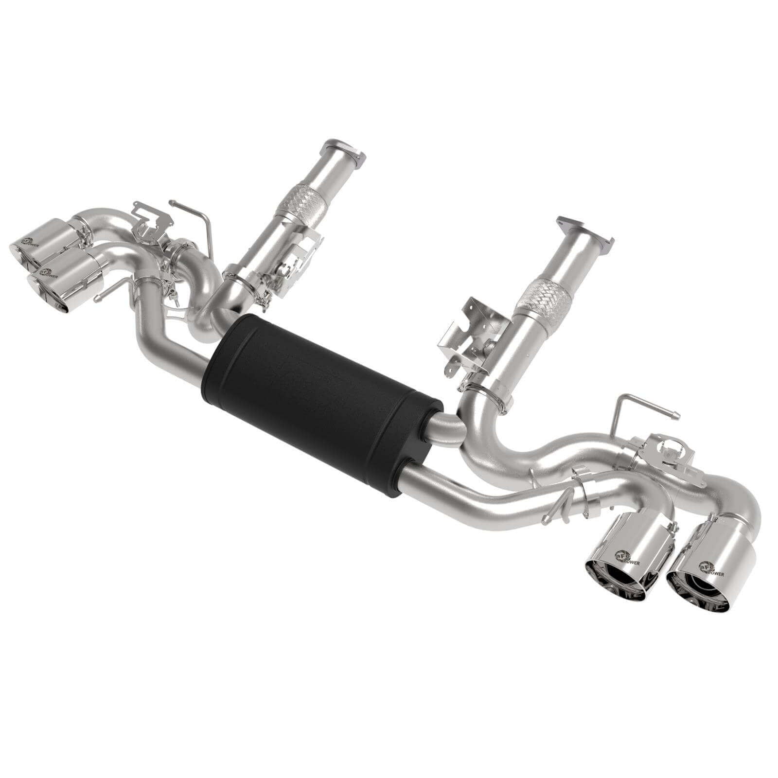 aFe Power 49-34124-P Mach Force XP Cat-Back Stainless Exhaust System