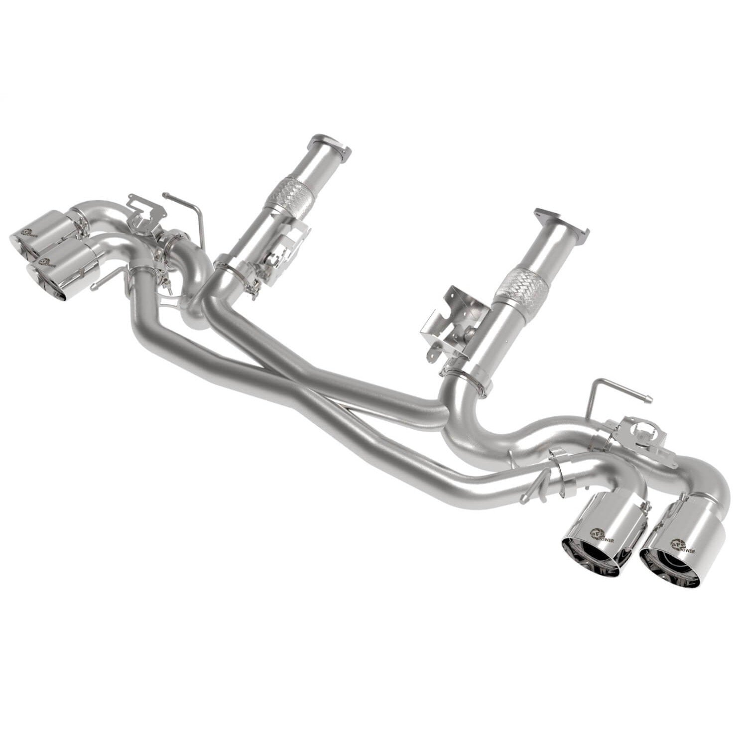 aFe Power 49-34124NM-P Mach Force XP Cat-Back Stainless Exhaust System