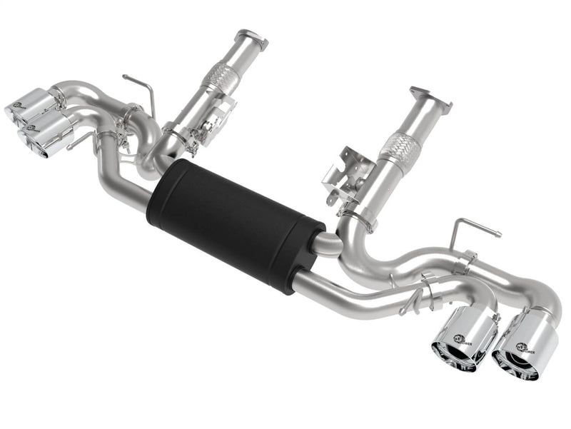 aFe Power 49-34127-P Mach Force XP Cat-Back Stainless Exhaust System for 2020–2025 Chevrolet Corvette