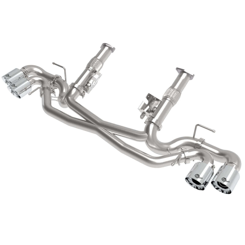 aFe Power 49-34127NM-P Mach Force XP Cat-Back Stainless Exhaust System