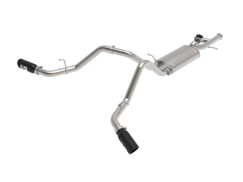 aFe Power 49-34133-B Gemini XV Cat-Back Stainless Exhaust System for 2009–2018 Chevrolet Silverado 1500
