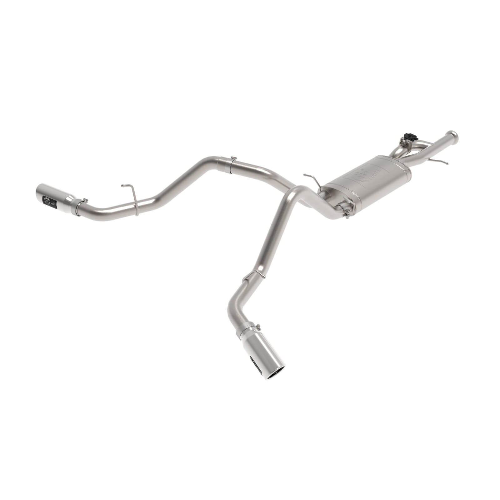 aFe Power 49-34133-P Gemini XV Cat-Back Stainless Exhaust System