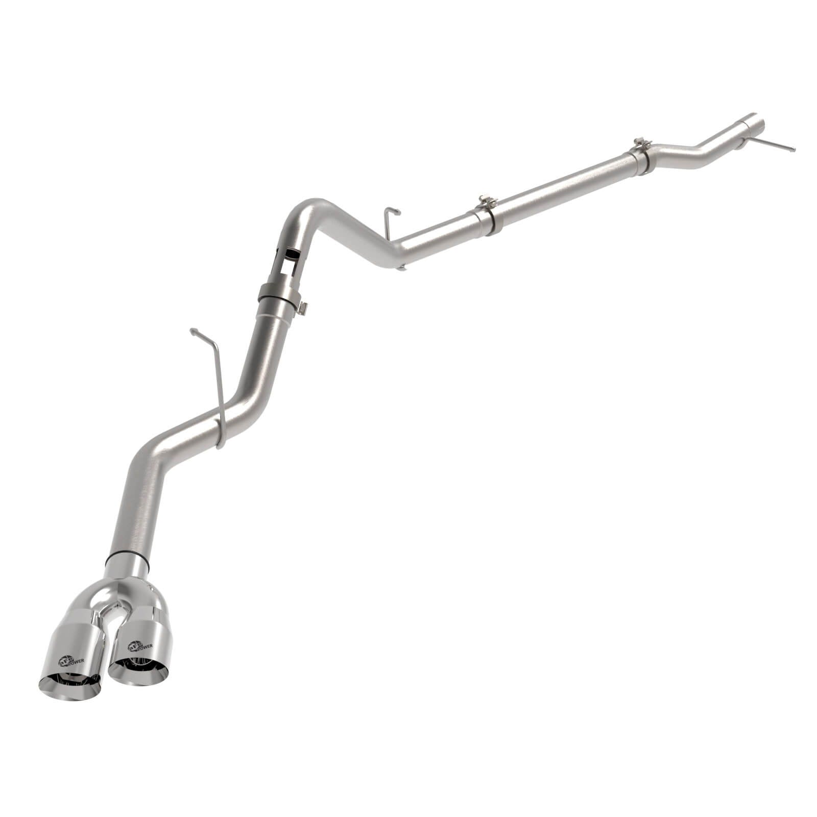 aFe Power 49-34145-P Rebel XD Series DPF-Back Stainless Exhaust System