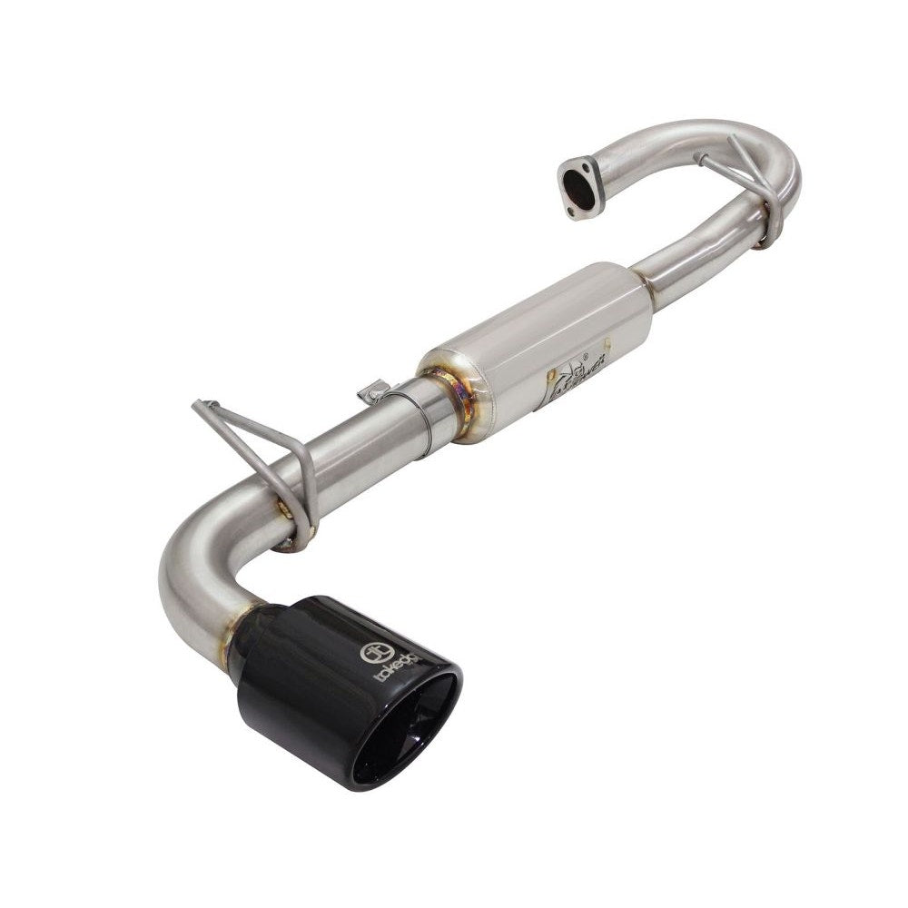 aFe Power 49-36025-B Takeda Axle-Back Exhaust System - (2.5in. 304 Stainless Tubing) - (Rear Exit)