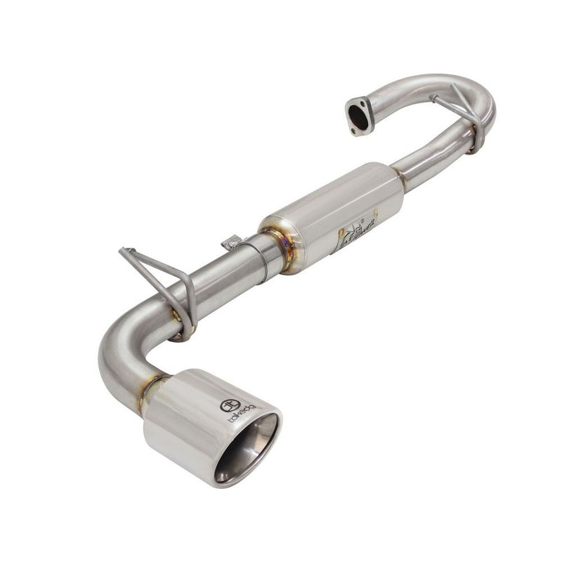 aFe Power 49-36025-P Takeda Axle-Back Exhaust System - (2.5in. 304 Stainless Tubing) - (Rear Exit)