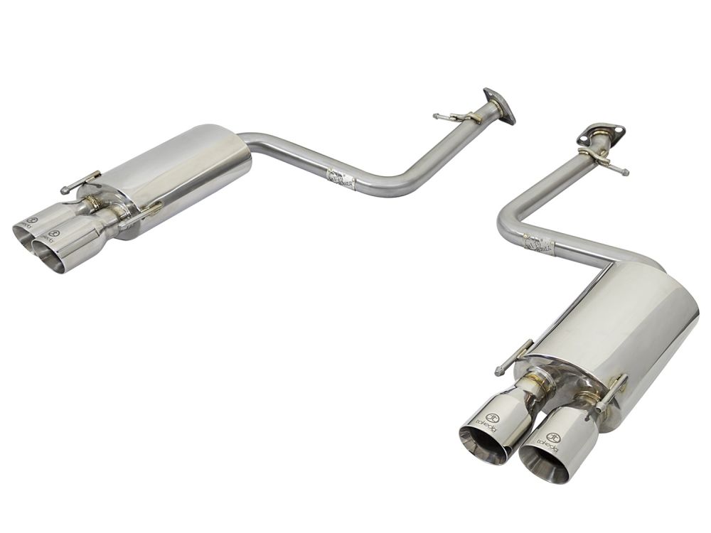 aFe Power 49-36037-P Takeda Axle-Back Exhaust System for 2016 Lexus Rc200T