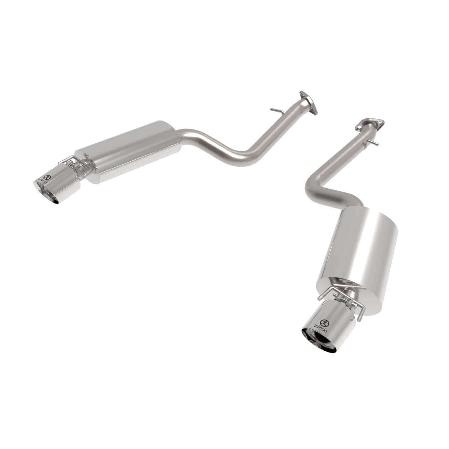 aFe Power 49-36060-P Takeda Axle-Back Stainless Exhaust System