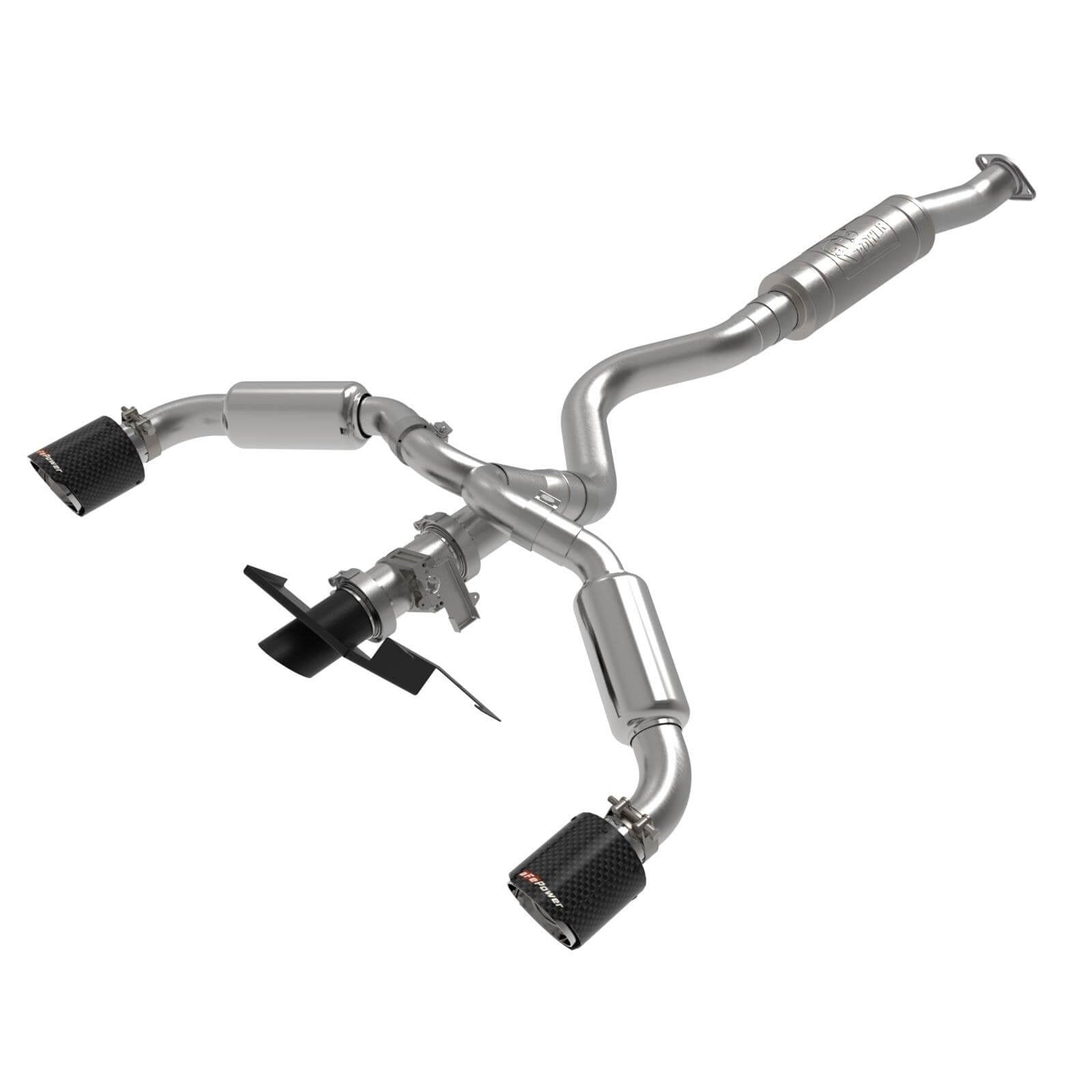 aFe Power 49-36067-C Gemini XV Cat-Back Stainless Exhaust System