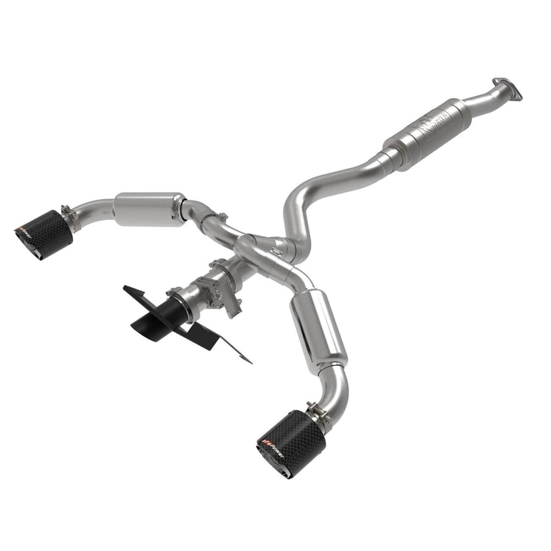 aFe Power 49-36067-C Gemini XV Cat-Back Stainless Exhaust System