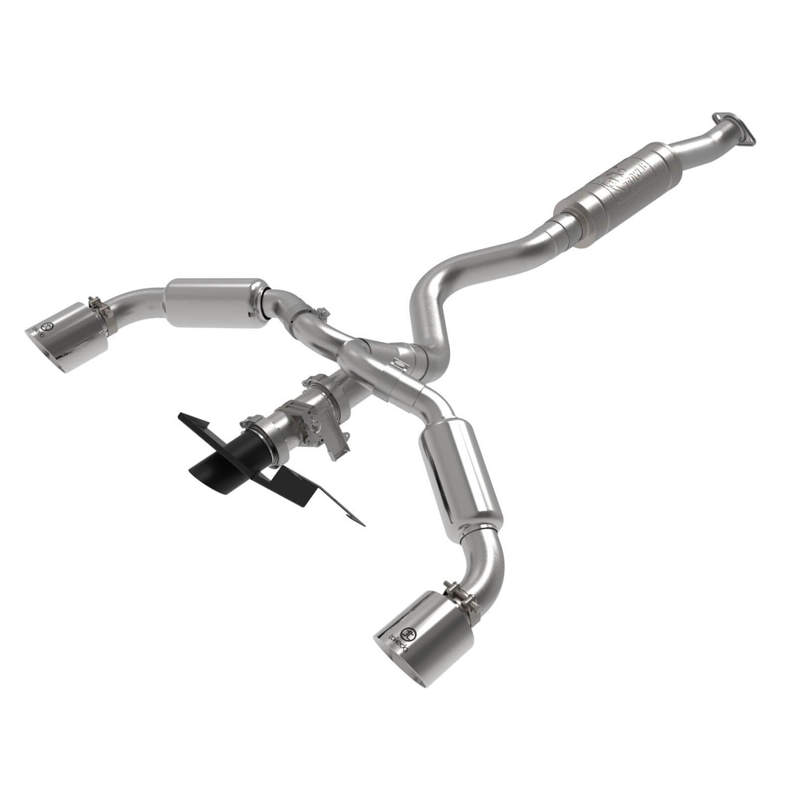 aFe Power 49-36067-P Gemini XV Cat-Back Stainless Exhaust System