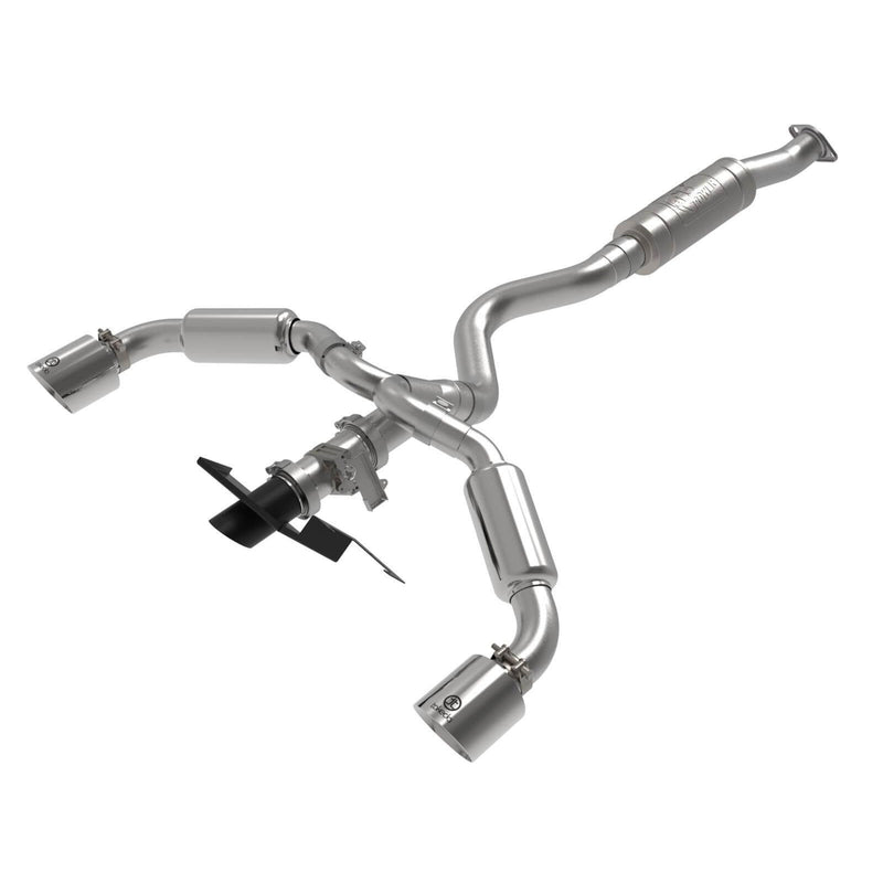 aFe Power 49-36067-P Gemini XV Cat-Back Stainless Exhaust System