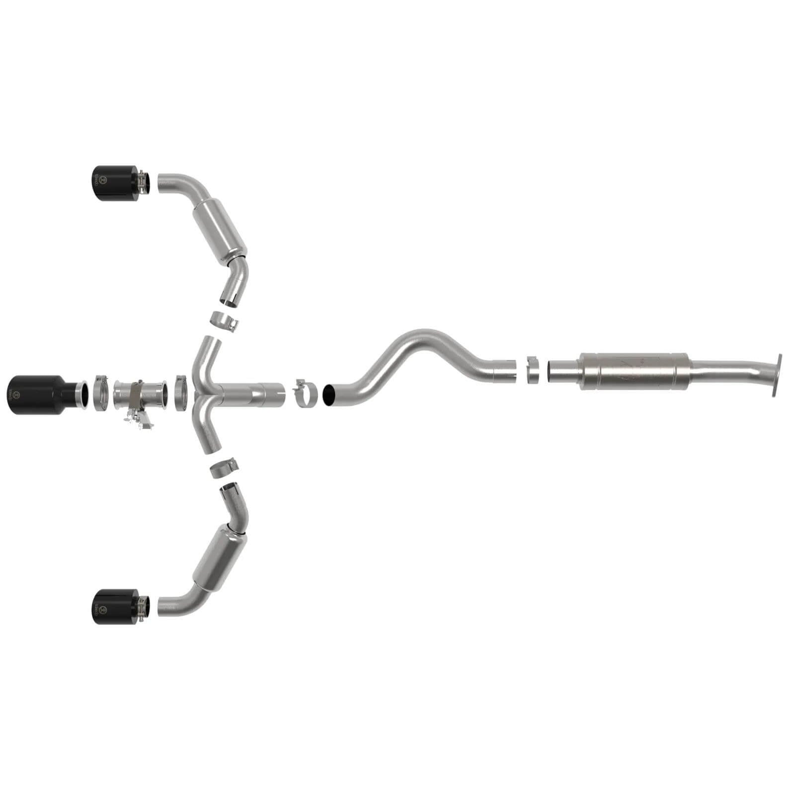 aFe Power 49-36070-B Gemini XV Cat-Back Stainless Exhaust System