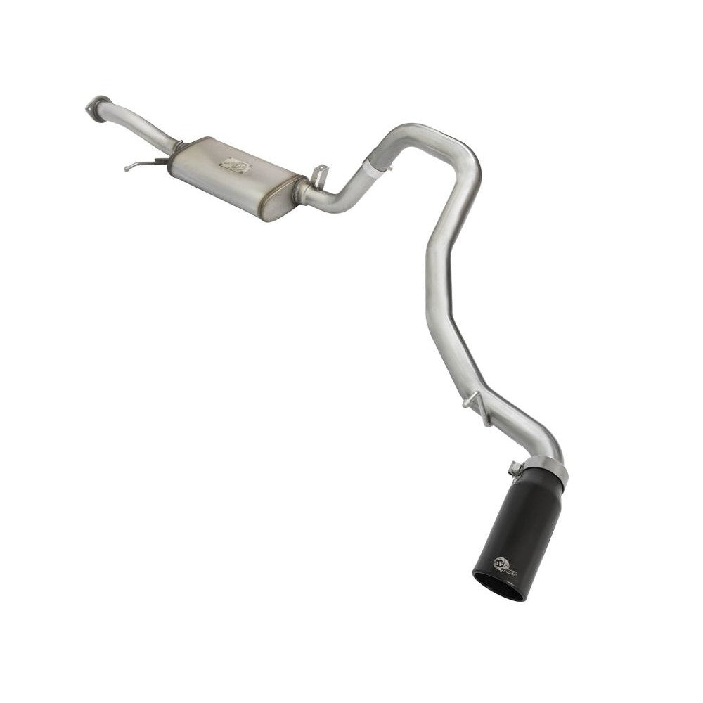 aFe Power 49-36115-B MACH Force-Xp 2-1/2 in. 304 Stainless Steel Cat-Back Exhaust System - (w/Black Tip)
