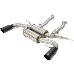 aFe Power 49-36327-B MACHForce XP Axle-Back Exhaust System - (2.5in. 304 Stainless Tubing) - (Dual Rear Exit)