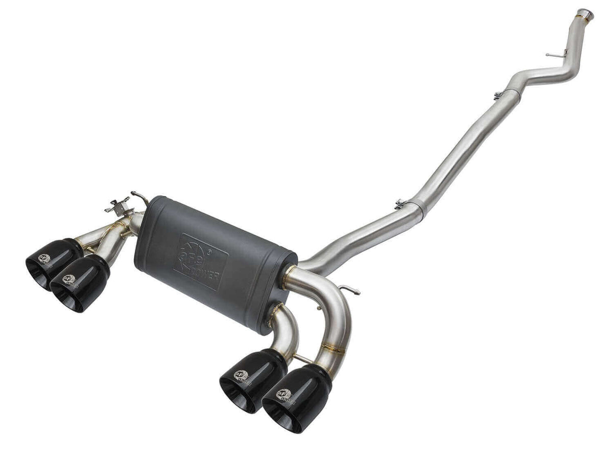aFe Power 49-36330-1B Mach Force XP Cat-Back Stainless Exhaust System for 2016–2018 BMW M2