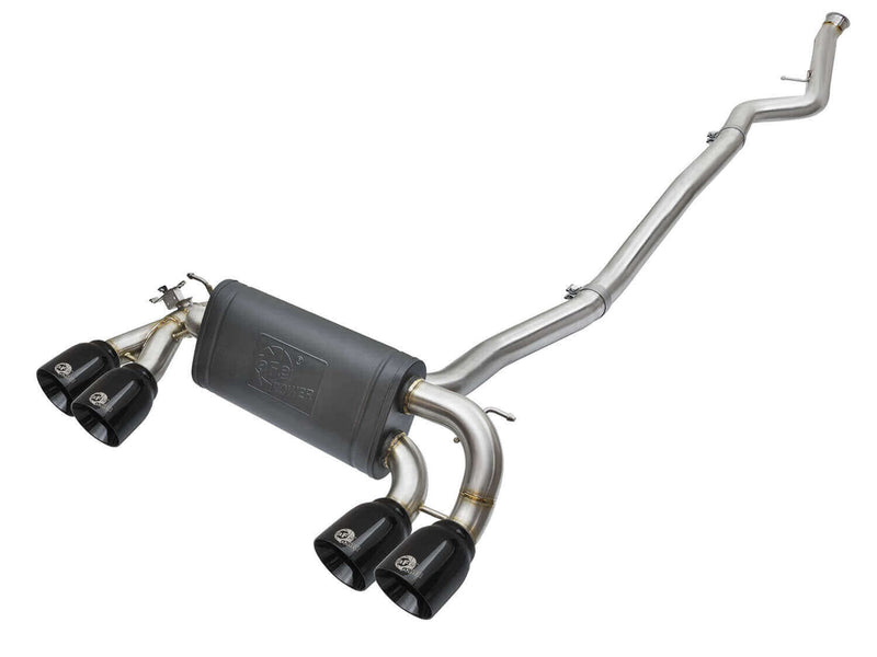 aFe Power 49-36330-1B Mach Force XP Cat-Back Stainless Exhaust System for 2016–2018 BMW M2