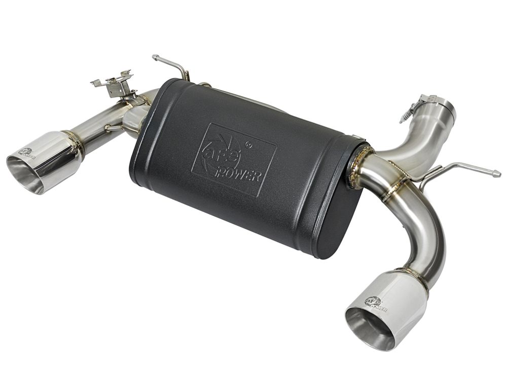 aFe Power 49-36335-P MACH Force-Xp Axle-Back Exhaust System for 2016–2018 BMW 340i