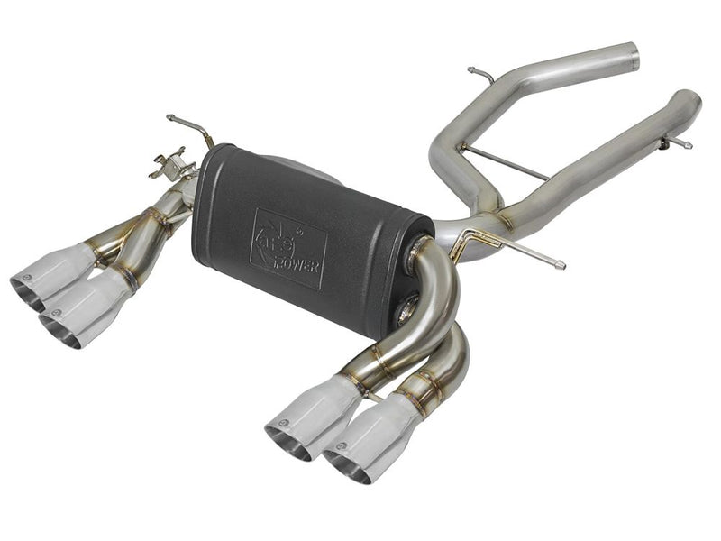aFe Power 49-36338-P MACH Force-Xp Axle-Back Exhaust System for 2015–2018 BMW M3