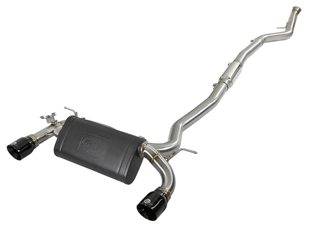 aFe Power 49-36340-B MACH Force-Xp Stainless Cat-Back Exhaust System for 2012–2015 BMW 335I