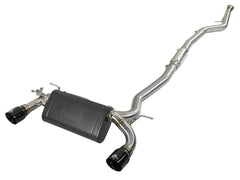 aFe Power 49-36340-B MACH Force-Xp Stainless Cat-Back Exhaust System for 2012–2015 BMW 335I