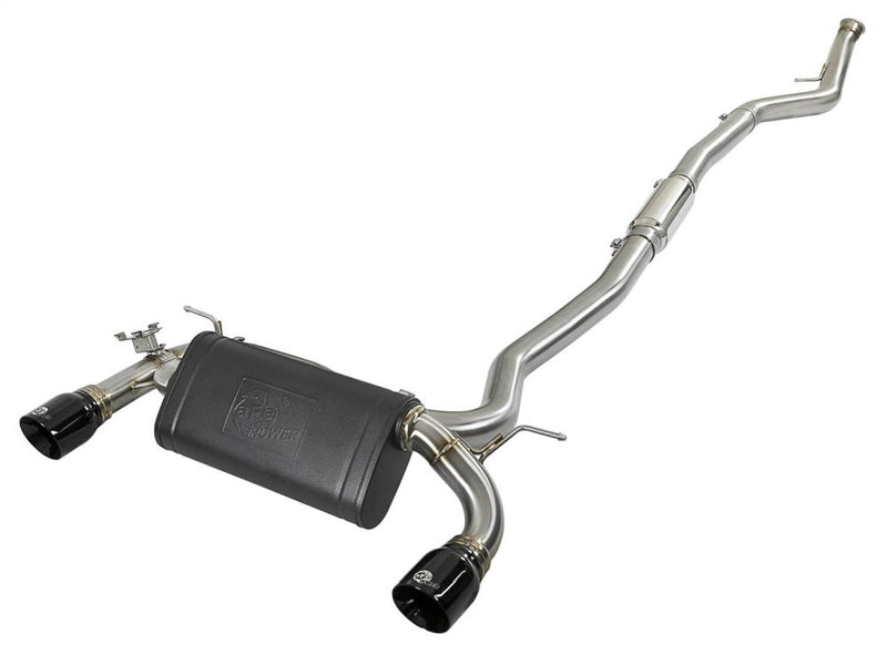 aFe Power 49-36340-B MACH Force-Xp Stainless Cat-Back Exhaust System for 2012–2015 BMW 335I