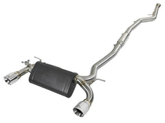 aFe Power 49-36340-P MACH Force-Xp Stainless Cat-Back Exhaust System for 2012–2015 BMW 335I