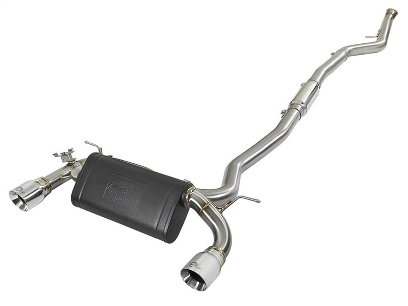 aFe Power 49-36340-P MACH Force-Xp Stainless Cat-Back Exhaust System for 2012–2015 BMW 335I