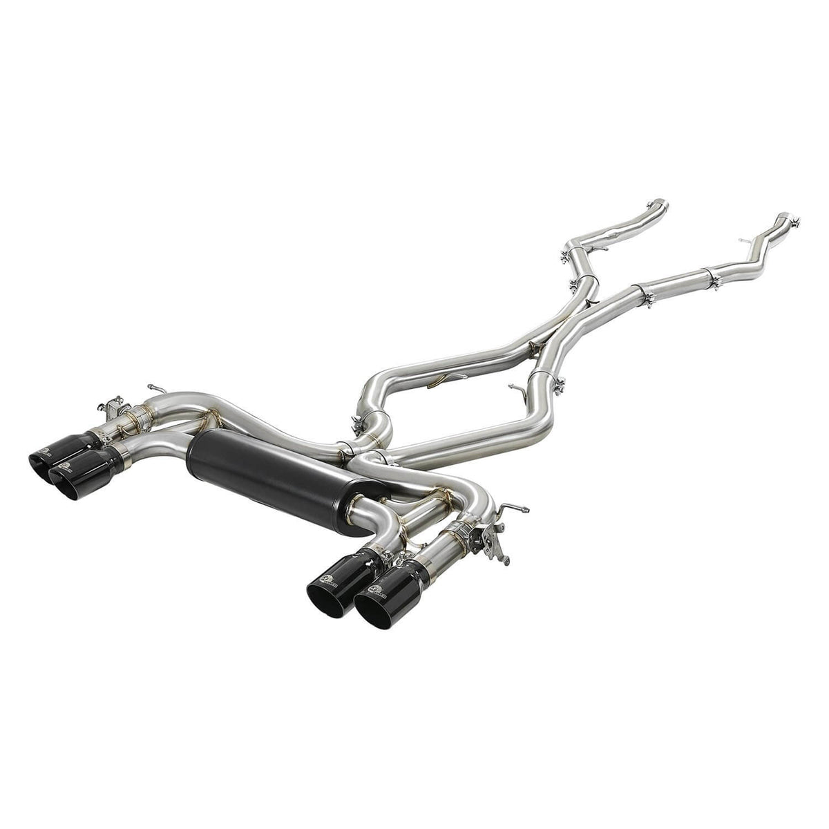 aFe Power 49-36341-B MACH Force-Xp Stainless Cat-Back Exhaust System for 2015–2018 BMW X5