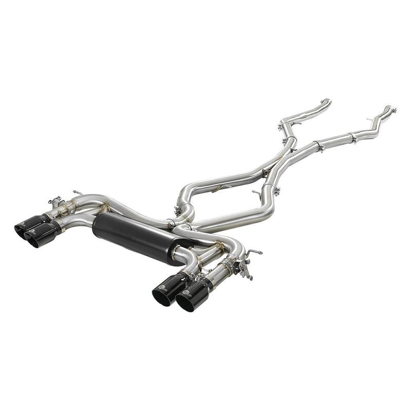 aFe Power 49-36341-B MACH Force-Xp Stainless Cat-Back Exhaust System for 2015–2018 BMW X5