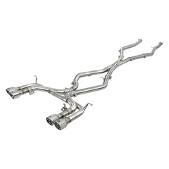 aFe Power 49-36342-P MACH Force-Xp Stainless Cat-Back Exhaust System for 2015–2018 BMW X5
