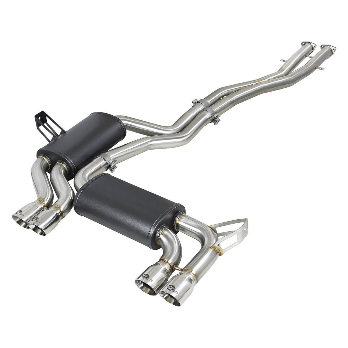 aFe Power 49-36344-P Mach Force XP Cat-Back Stainless Exhaust System for 2001–2006 BMW M3