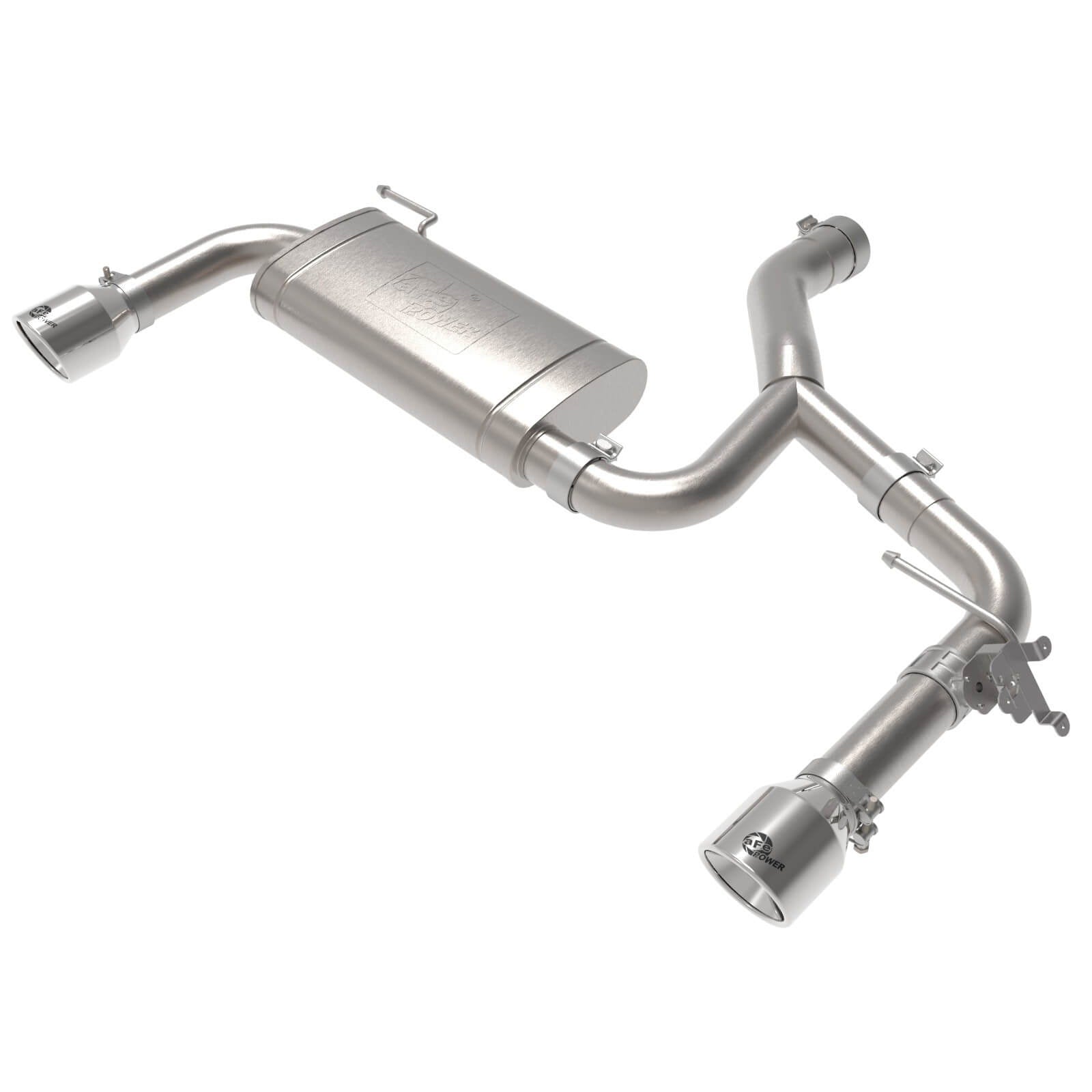 aFe Power 49-36349-P Mach Force XP Axle-Back Stainless Exhaust System
