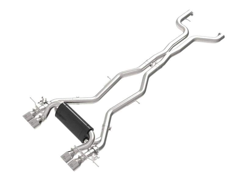aFe Power 49-36353-P MACH Force-Xp Cat-Back Stainless Exhaust System for 2023–2025 BMW M2