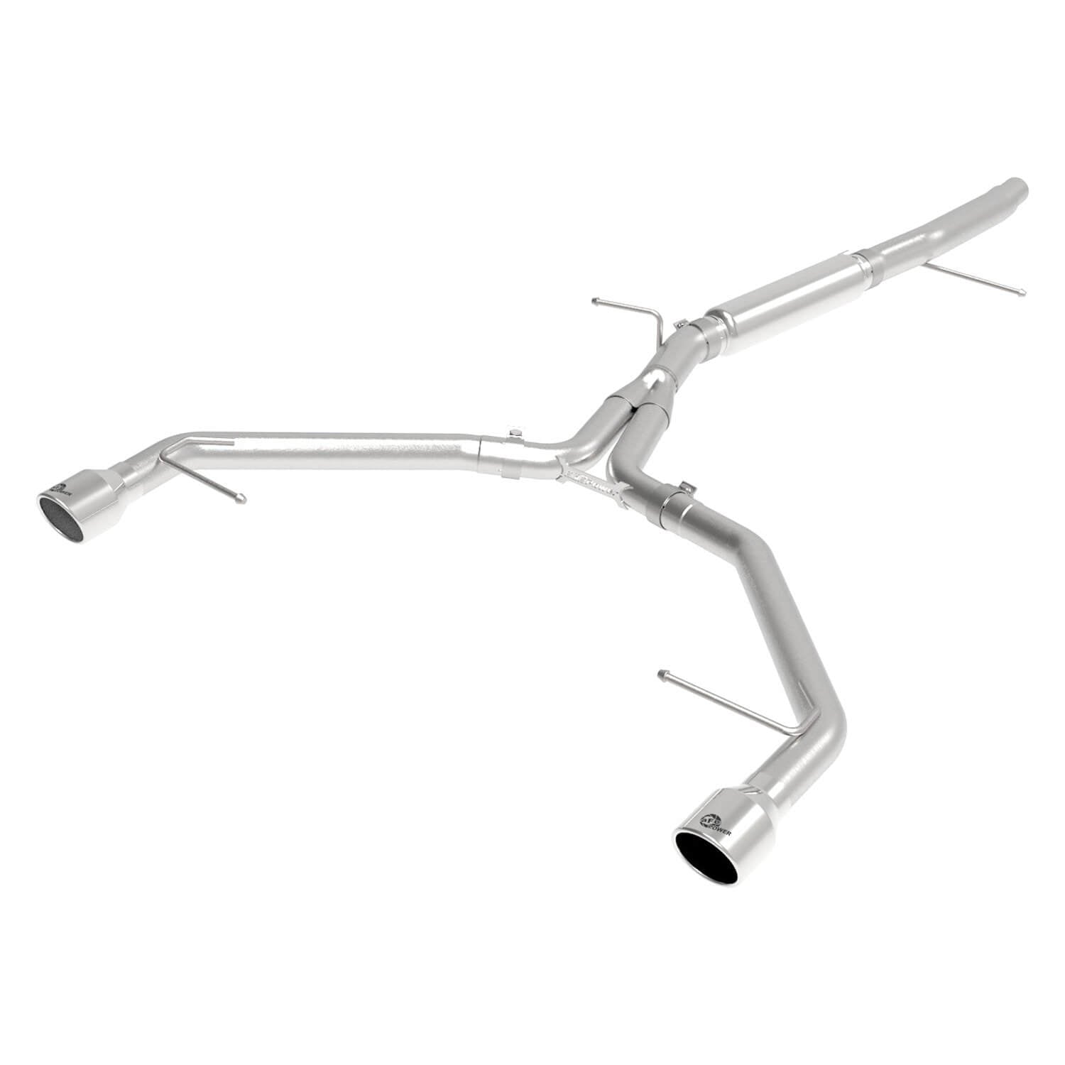 aFe Power 49-36419-P Mach Force XP Axle-Back Stainless Exhaust System