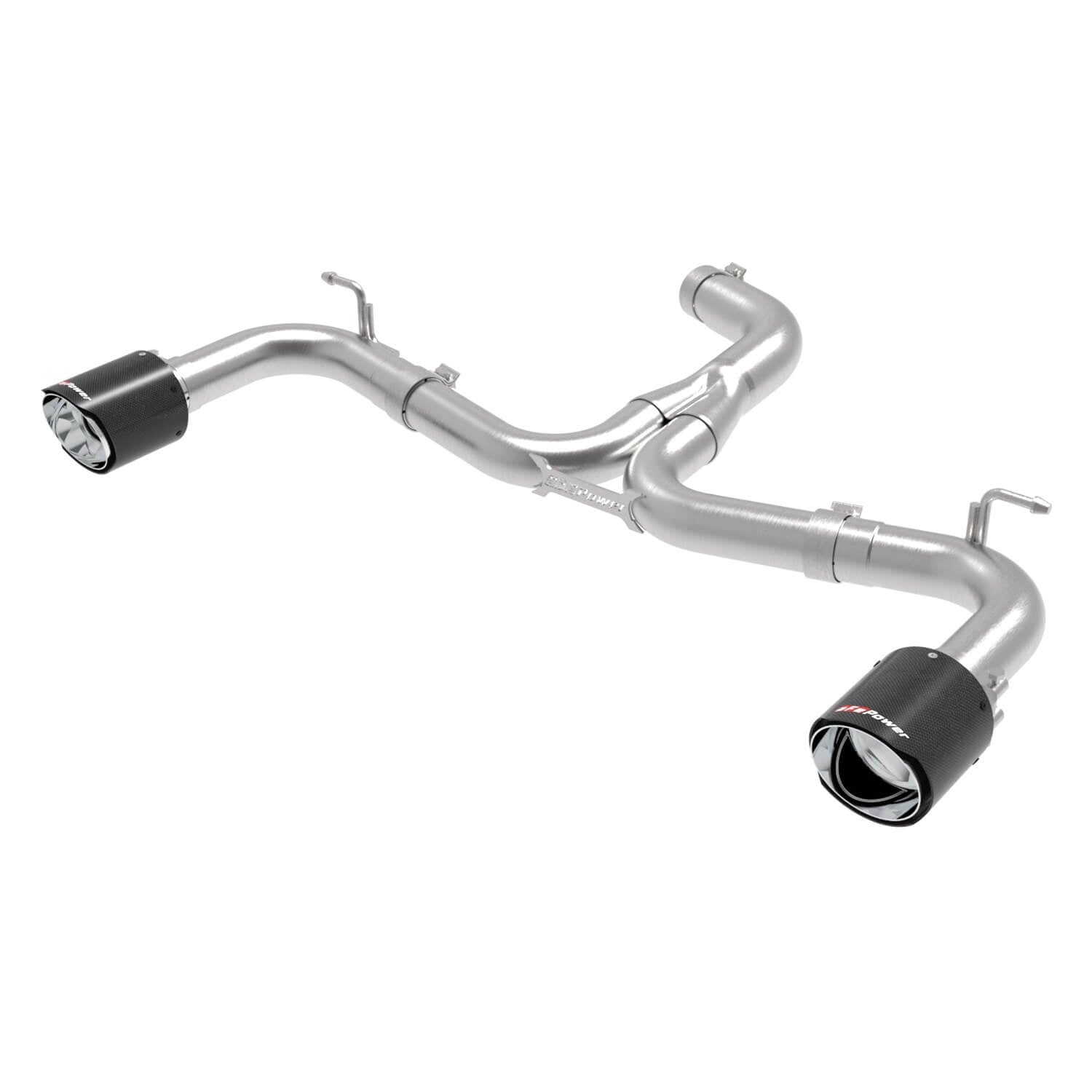 aFe Power 49-36421-C Mach Force XP Axle-Back Stainless Exhaust System