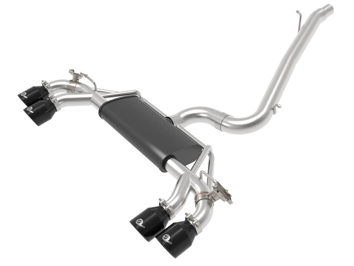 aFe Power 49-36430-B Mach Force XP Cat-Back Stainless Exhaust System for 2015–2019 Volkswagen Golf R