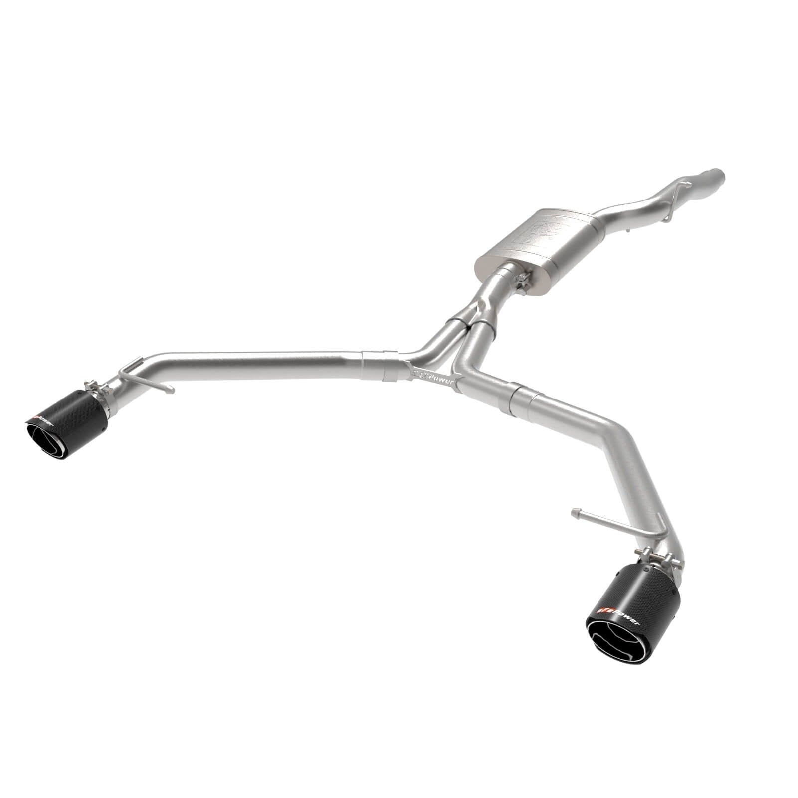 aFe Power 49-36437-C Mach Force XP Axle-Back Stainless Exhaust System