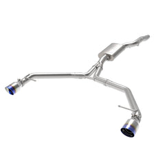 aFe Power 49-36437-L Mach Force XP Axle-Back Stainless Exhaust System