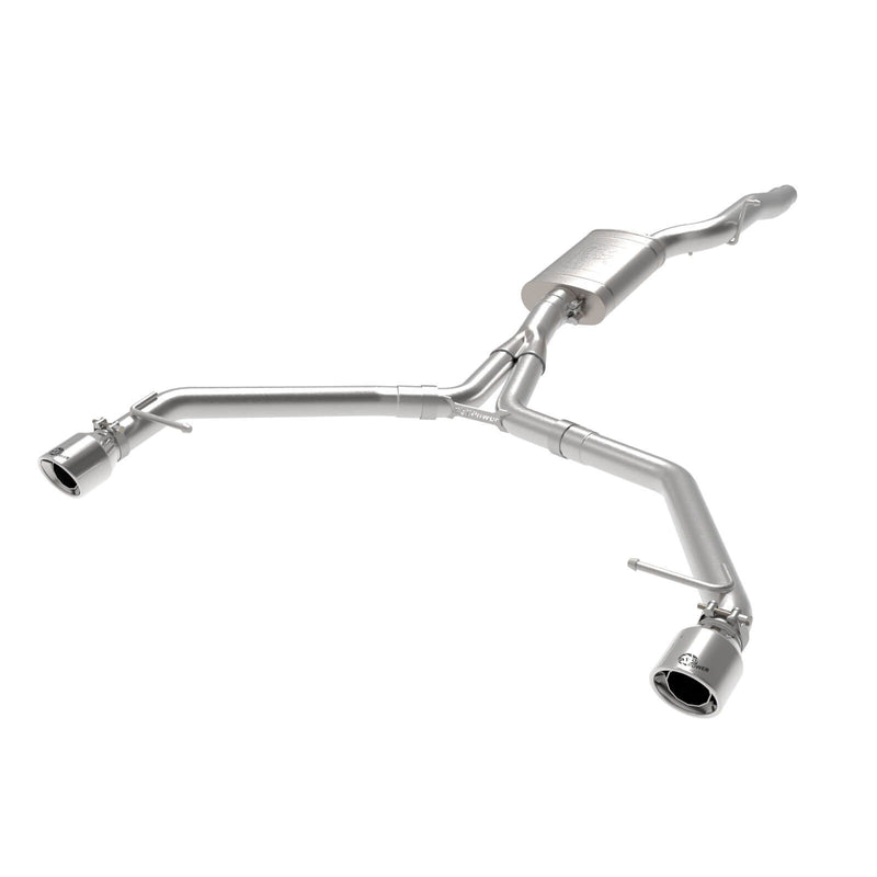 aFe Power 49-36437-P Mach Force XP Axle-Back Stainless Exhaust System