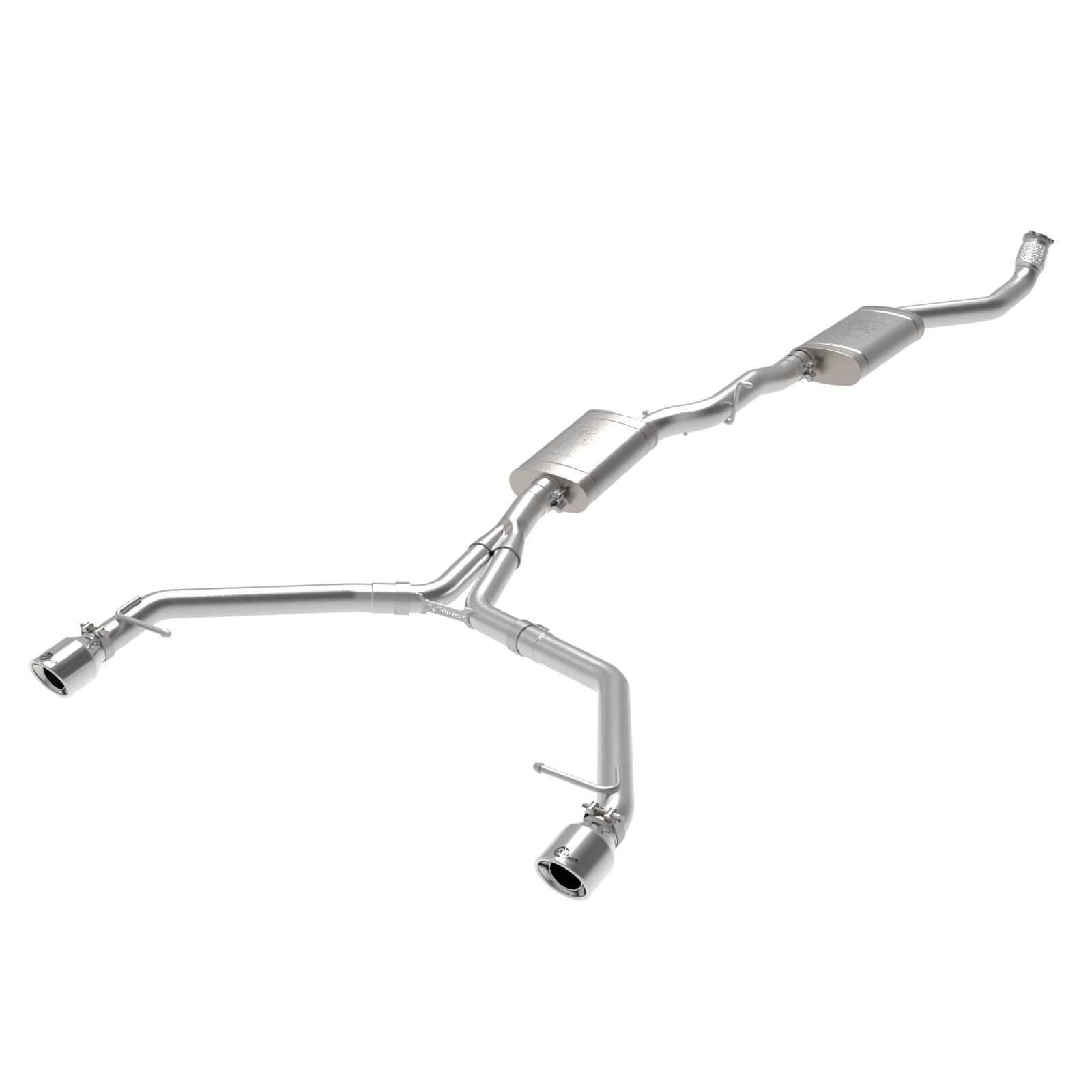 aFe Power 49-36438-P Mach Force XP Cat-Back Stainless Exhaust System