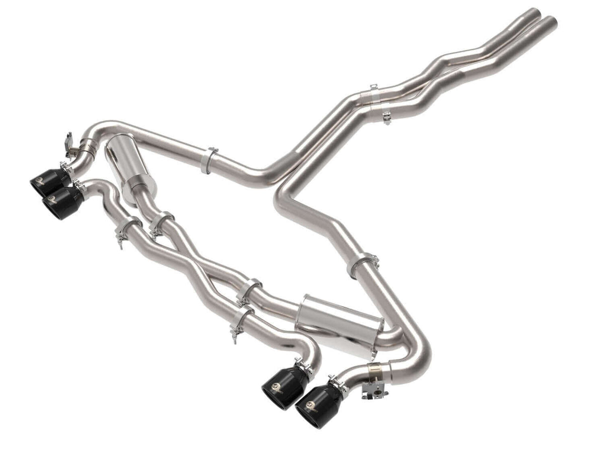 aFe Power 49-36448-B Mach Force XP Cat-Back Stainless Exhaust System for 2021–2025 Audi Rs6 Avant