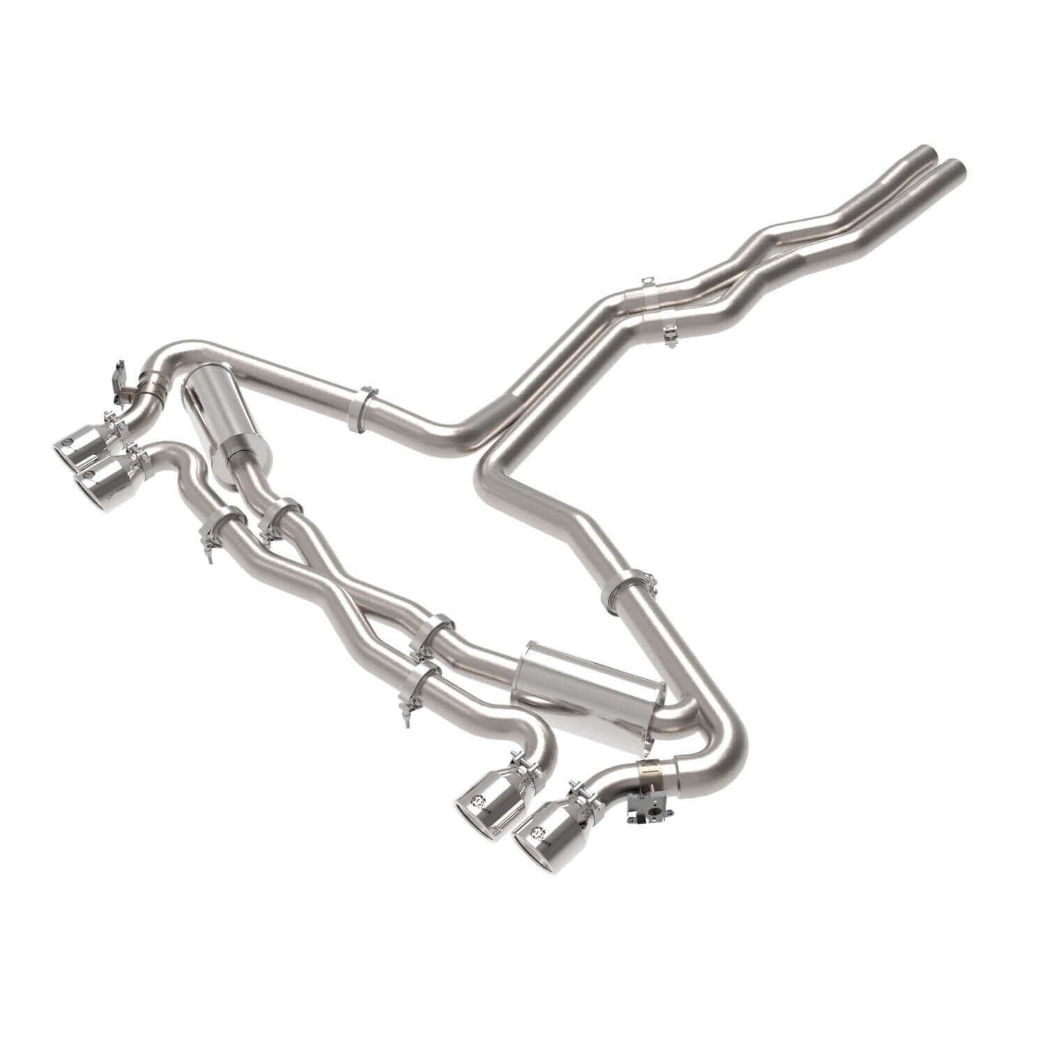 aFe Power 49-36448-P Mach Force XP Cat-Back Stainless Exhaust System