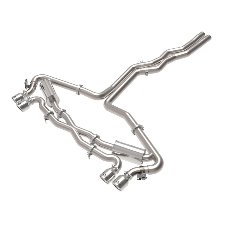 aFe Power 49-36448-P Mach Force XP Cat-Back Stainless Exhaust System