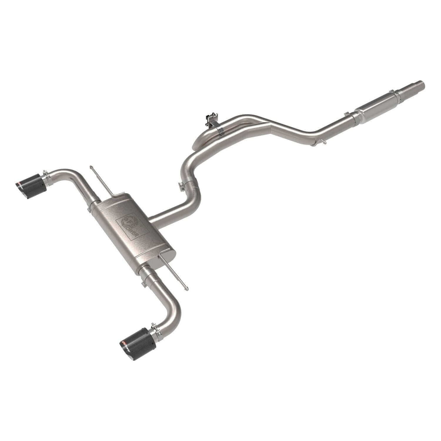 aFe Power 49-36451-C Gemini XV Cat-Back Stainless Exhaust System