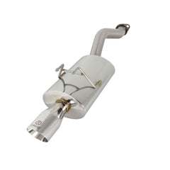 aFe Power 49-36603 Takeda Axle-Back Exhaust System - 304 Polished Stainless Steel Tip - 2.5 in. (Incl. Mufflers/Flange/Clamps/3.5 in. Slash Cut Double Wall)