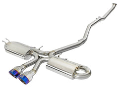 aFe Power 49-36618-L Takeda Stainless Cat-Back Exhaust System for 2017–2020 Honda Civic