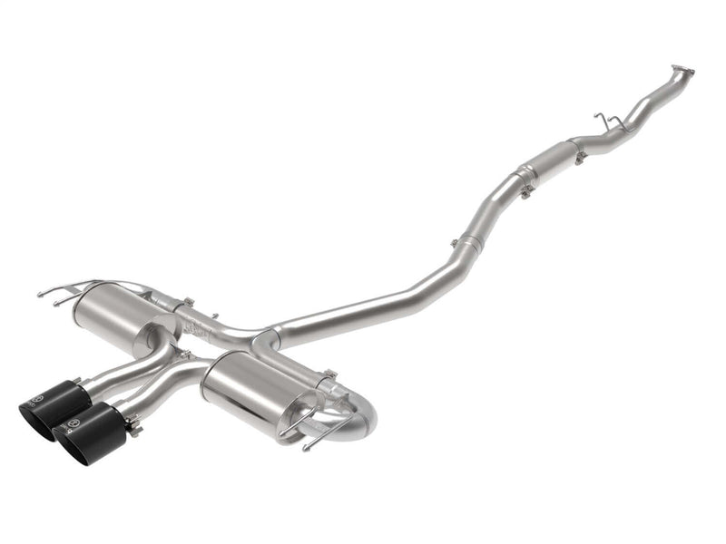 aFe Power 49-36624-B Takeda Cat-Back Stainless Exhaust System for 2017–2021 Honda Civic