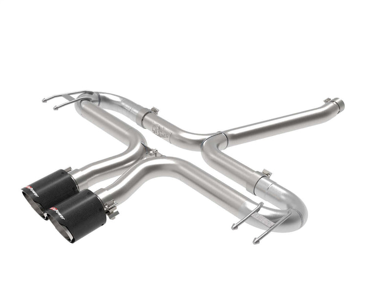 aFe Power 49-36625-C Takeda Axle-Back Stainless Exhaust System for 2017–2021 Honda Civic