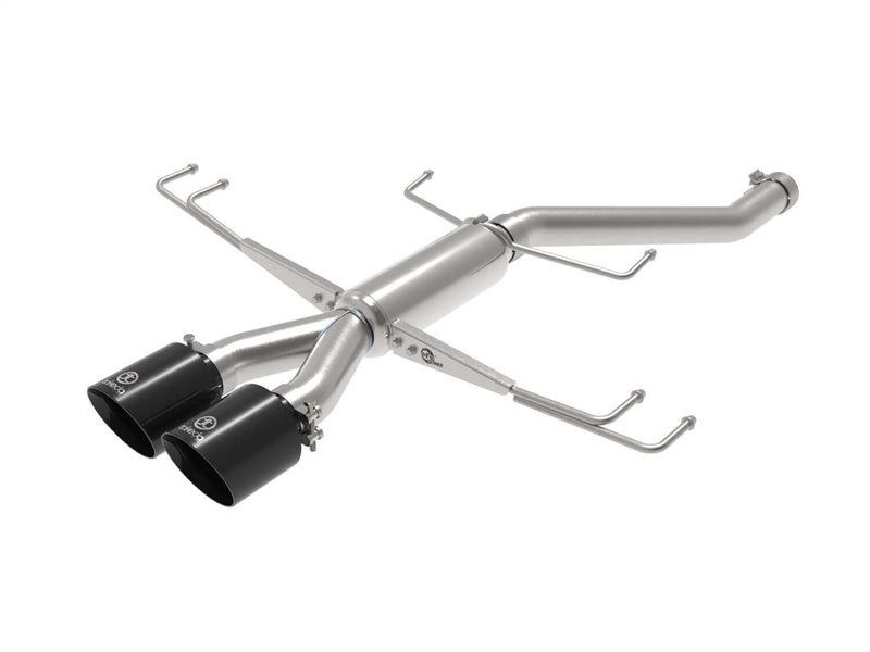 aFe Power 49-36626-B Takeda Axle-Back Stainless Exhaust System for 2017–2021 Honda Civic